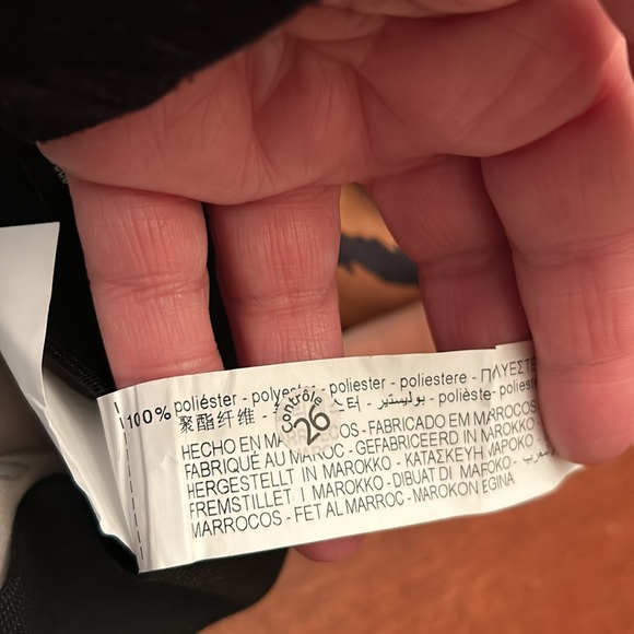 ZARA animal print flare pants size small - Picture 11 of 11